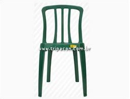 cadeira plastica bistro verde