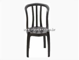 cadeira de plastico goyana preta