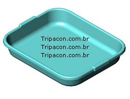 Bandeja de Plástico Polietileno Modelo 540 | Curitiba   Tripacon